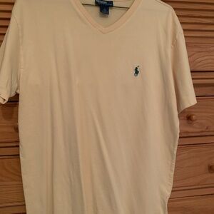 Polo by Ralph Lauren Cream Short Sleeve Tee